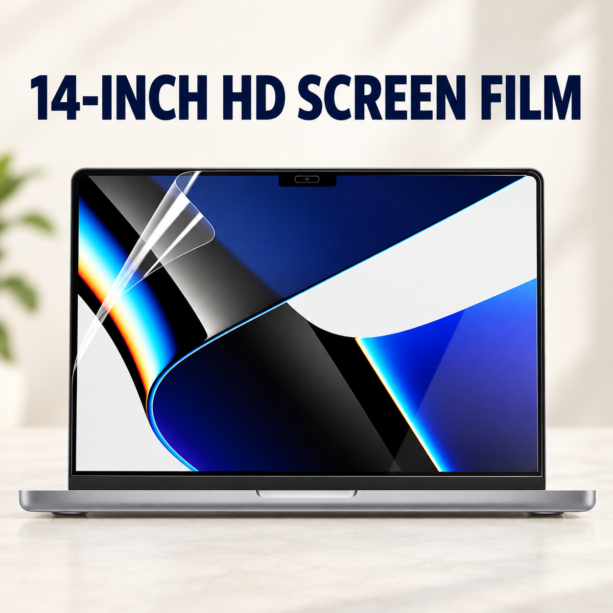 14-Inch HD Laptop Screen Protector Film — Anti-Scratch Clear PET (A2442)