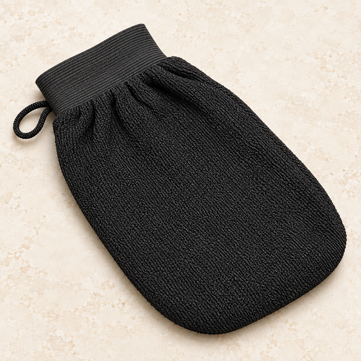 Kessa Exfoliating Mitt – Moroccan-Style Body Scrub Glove for Shower & Self-Tan Prep
