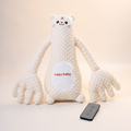 Baby Soothing Plush Hand Pillow — Remote Control Patting Comforter for Sleep