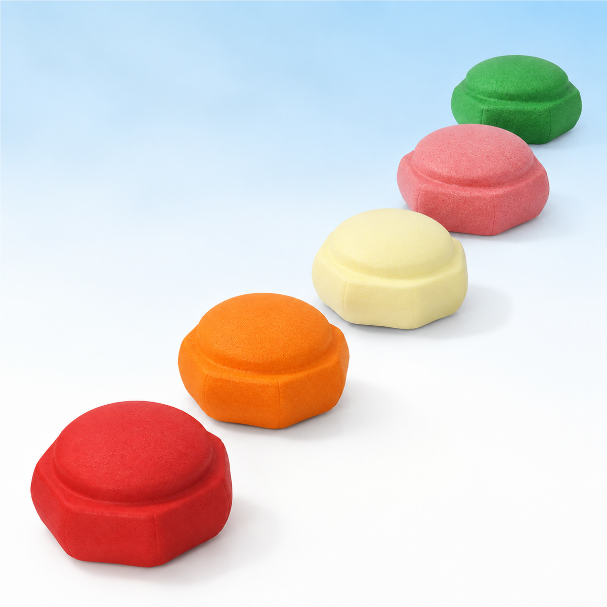 Balance Stepping Stones for Kids — Sensory Coordination Toy, Stackable Set
