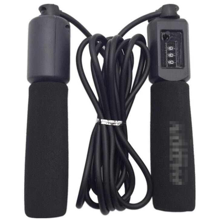 Counter Jump Rope — 3 m Skipping Rope with Mechanical Rep Counter and Foam Handles
