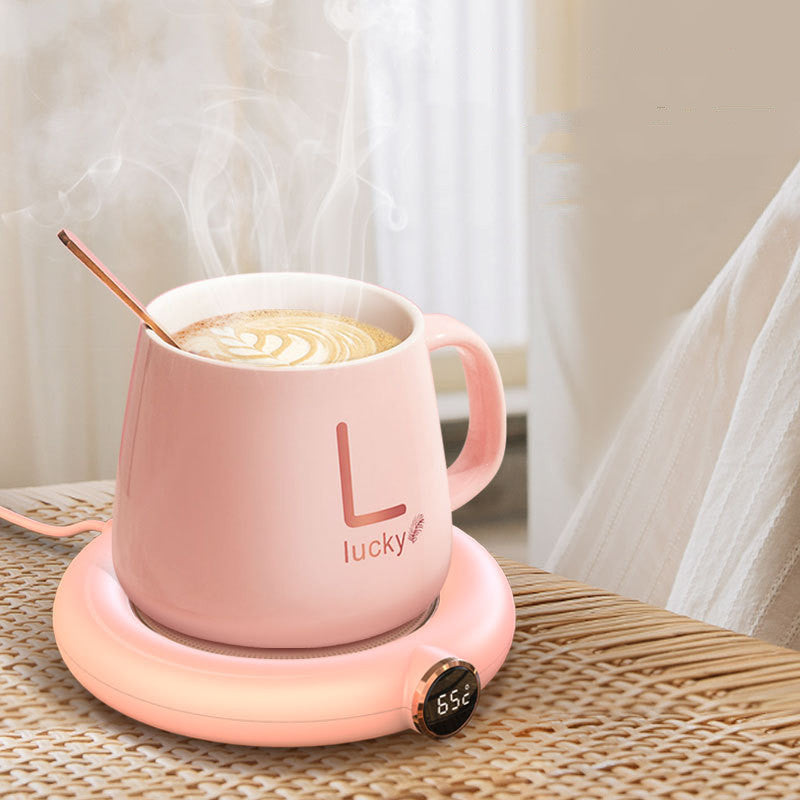 Smart Coffee Mug Warmer — USB Constant-Temperature Desktop Heating Coaster