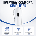 Calf Massager — Cordless Leg Massager Worn on the Calf, Hands-Free with Adjustable Fit