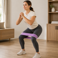 Fabric Resistance Bands — Colour-Coded Booty Band Set, 20–90 lb, Non-Slip Woven Loops