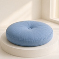 Japanese Tatami Floor Cushion – Round Meditation Seat Pillow