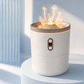 Jellyfish Aroma Diffuser – Volcano Flame Humidifier Night Light